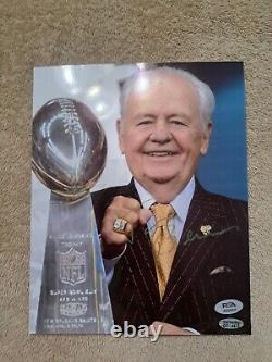 Tom Benson NEW ORLEANS Saints NFL Signed Autographed 8x10 Photo PSA/DNA SB XLIV