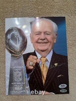 Tom Benson NEW ORLEANS Saints NFL Signed Autographed 8x10 Photo PSA/DNA SB XLIV