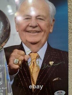 Tom Benson NEW ORLEANS Saints NFL Signed Autographed 8x10 Photo PSA/DNA SB XLIV