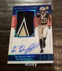 Trequan Smith National Treasures Stars And Stripes Auto FOTL Rookie Rc RPA /15