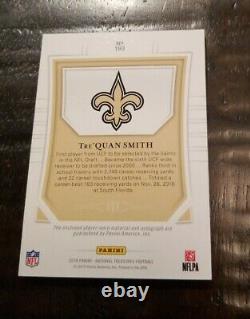 Trequan Smith National Treasures Stars And Stripes Auto FOTL Rookie Rc RPA /15