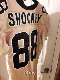 Ultra Rare Gold Jeremy Shockey New Orleans Saints Game Issue Reebok Jersey