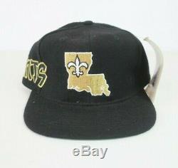 VTG 90s New Orleans Saints Hat Graffiti American Needle Street Art RARE NWT NEW