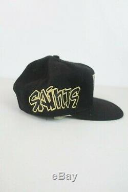 VTG 90s New Orleans Saints Hat Graffiti American Needle Street Art RARE NWT NEW