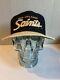 Vtg New Orleans Saints Double Line Script Sports Specialties Snapback Hat Wool