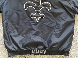 VTG Vintage Starter Jacket Large NFL New Orleans Saints