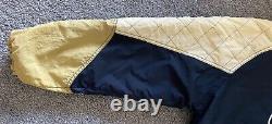 VTG Vintage Starter Jacket Large NFL New Orleans Saints