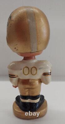 Vintage 1960s New Orleans Saints Bobblehead Gold Base (B)