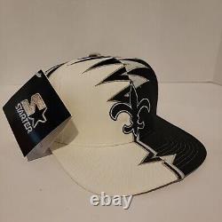 Vintage 1990's Saints Starter Pro Line Hat Shockwave Deadstock New w Tags