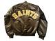 Vintage 80's Chalkline Nfl New Orleans Saints Satin Jacket Spellout M