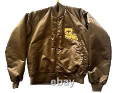 Vintage 80's Chalkline NFL New Orleans Saints satin jacket spellout M