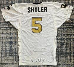 Vintage 90s New Orleans Saints Heath Shuler Champion Pro Cut Authentic Jersey 48