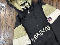 Vintage 90s New Orleans Saints starter pullover jacket