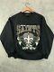 Vintage 90s Rare Nfl New Orleans Saints 1992 Sweatshirt Large Black Crew