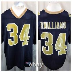 Vintage 99 New Orleans Saints Ricky Williams #34 (XL) Retro NFL Football Jersey
