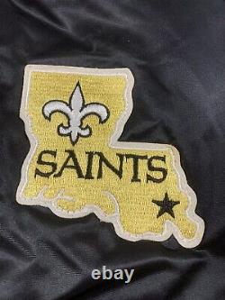 Vintage Chalk Line Large New Orleans Saints Starter Style Spellout Jacket