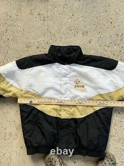 Vintage NFL Authentic Pro Line by Apex One New Orleans Saints Puffer Jacket
