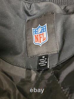Vintage NFL G-III New Orleans Saints Button Up Jacket, all over design on back M