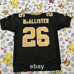 Vintage NFL New Orleans Saints Deuce McAllister 26 Football Jersey Size 52 Large