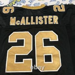 Vintage NFL New Orleans Saints Deuce McAllister 26 Football Jersey Size 52 Large
