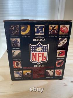 Vintage NWT New Orleans Saints Full Size Football Helmet Riddell Warning Tag