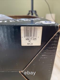 Vintage NWT New Orleans Saints Full Size Football Helmet Riddell Warning Tag