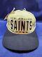 Vintage New Orleans Saints Apex One Hat Brown/black Adjustable Snapback Cap New