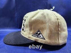 Vintage New Orleans Saints Apex One Hat Brown/Black Adjustable Snapback Cap New