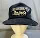 Vintage New Orleans Saints Corduroy Snapback Hat Annco Black Nfl Script Otto Cap