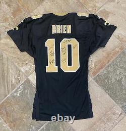 Vintage New Orleans Saints Doug Brien Game Worn Champion Football Jersey