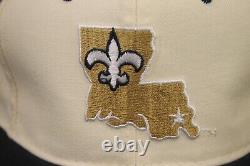 Vintage New Orleans Saints Hat Cap Starter Wool The Natural NFL Snap Back