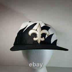 Vintage New Orleans Saints Hat Sharktooth Logo Athletics Proline Cap Snapback