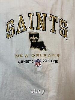 Vintage New Orleans Saints NFL Football Early 90s Spellout Shirt Mens Sz XL Usa