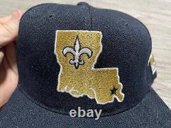 Vintage New Orleans Saints NFL Sports Specialties Plain Logo Deadstock SnapBack