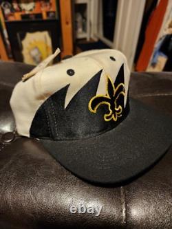 Vintage New Orleans Saints Sharktooth Logo Atheletic NWT DS RARE