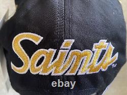 Vintage New Orleans Saints Snapback Hat Sports Specialties Pro Line