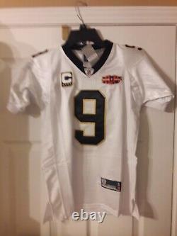 Vintage Nwt Drew Brees New Orleans Saints Reebok Onfield NFL Jersey Youth Small