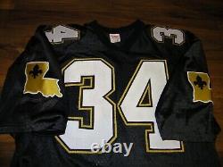 Vintage Pro Cut New Orleans Saints #34 Ricky Williams Football Jersey Size 42-44