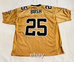 Vintage Reebok NFL New Orleans Saints, Reggie Bush #25 Sz 50. Stitched FREE SHIP