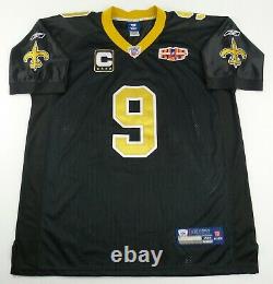 Vintage Reebok New Orleans Saints Drew Brees Football Jersey Size Men's 44