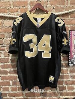 Vintage Reebok Pro Cut New Orleans Saints Ricky Williams Jersey Helmet Tag 52