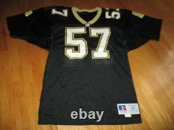 Vintage Russell RICKEY JACKSON No 57 NEW ORLEANS SAINTS (Size 40) Pro-Cut Jersey