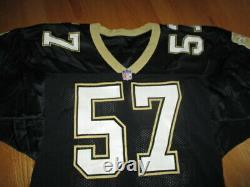 Vintage Russell RICKEY JACKSON No 57 NEW ORLEANS SAINTS (Size 40) Pro-Cut Jersey