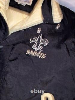 Vintage Starter New Orleans Saints Jacket Size Large 90s Vtg NFL Football