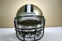 Vtg 1993 New Orleans Saints Riddell Display Football Helmet Adams Chinstrap 114