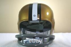 Vtg New Orleans Saints Style Suspension RK Reproduction Football Helmet 1960's