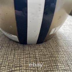 Vtg Riddell L Helmet New Orleans Saints Display Gold NFL NFC SOUTH