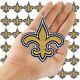 Wholesale La New Orleans Saints Football Logo Size 3.0x3.5 Sew Iron On Patches