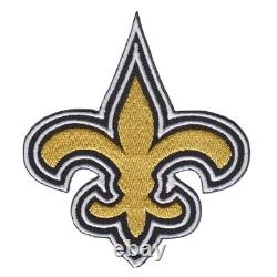 Wholesale LA New Orleans Saints Football Logo Size 3.0x3.5 Sew Iron on Patches