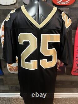 Wilson Authentic Reggie Bush New Orleans Saints #25 Jersey NFL STICHED Large